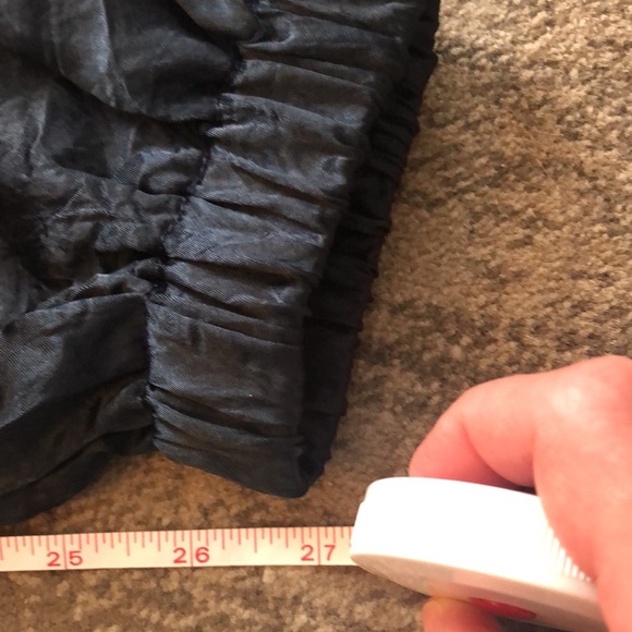 Current Air Blue Crinkle Satin Joggers sz XS. Coord top available too! - Picture 7 of 8